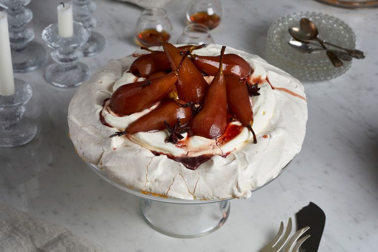 Pavlova Marsala-paarynoilla